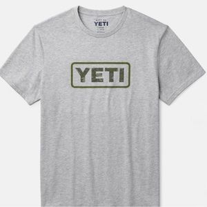 Yeti Camo Logo Badge short sleeve T-Shirt